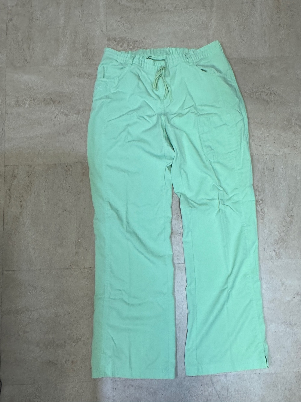 Medical scrub pants with embroidered 'nrG' logo by NRG by Barco Medium